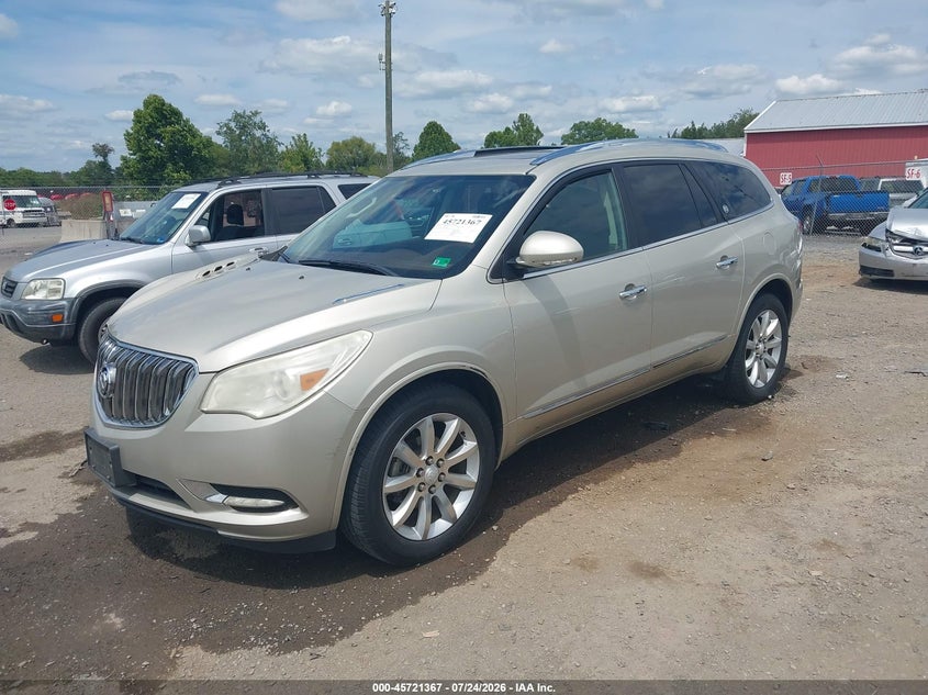 Vin: 5gakvckd0ej246786, lot: 46220049, buick enclave premium 20142