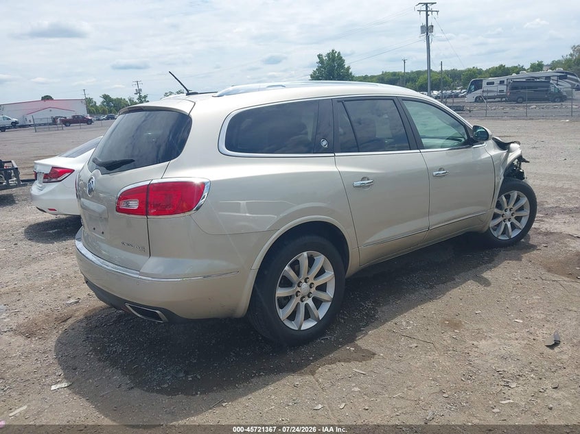 Vin: 5gakvckd0ej246786, lot: 46220049, buick enclave premium 20144