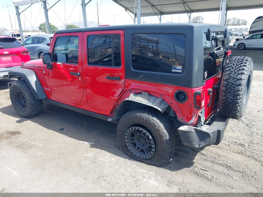 Vin: 1j4ba6h18bl580258, lot: 46220071, jeep wrangler unlimited rubicon 20113