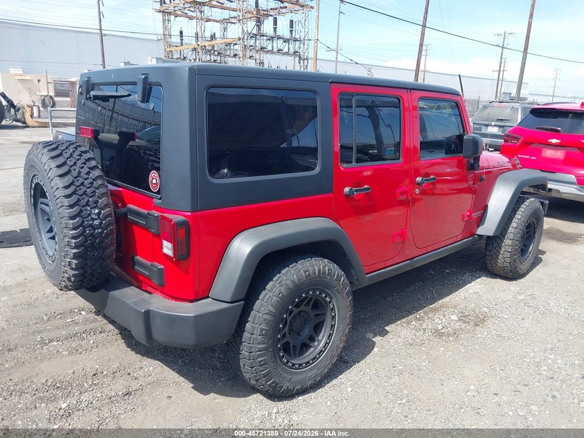 Vin: 1j4ba6h18bl580258, lot: 46220071, jeep wrangler unlimited rubicon 20114