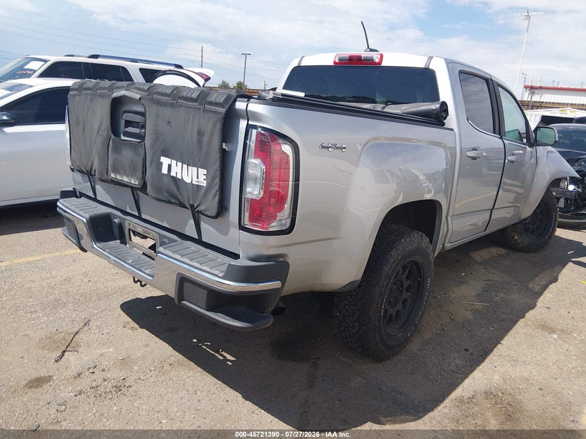 Vin: 1gtg6cen1j1319731, lot: 46220072, gmc canyon sle 20184