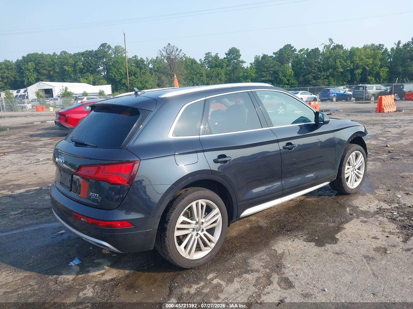 Vin: wa1bnafyxj2139257, lot: 46220073, audi q5 2.0t premium/2.0t tech premium 20184