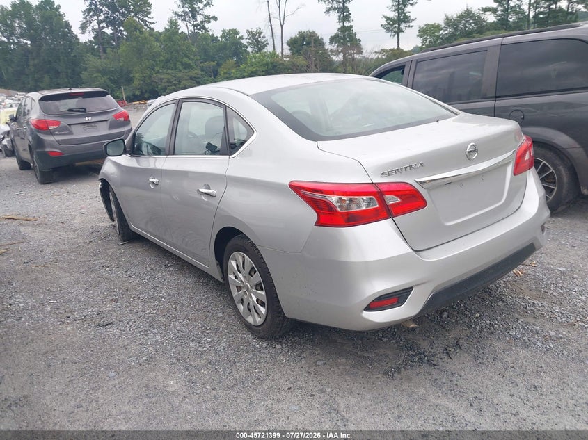 2018 NISSAN SENTRA auction photo 3