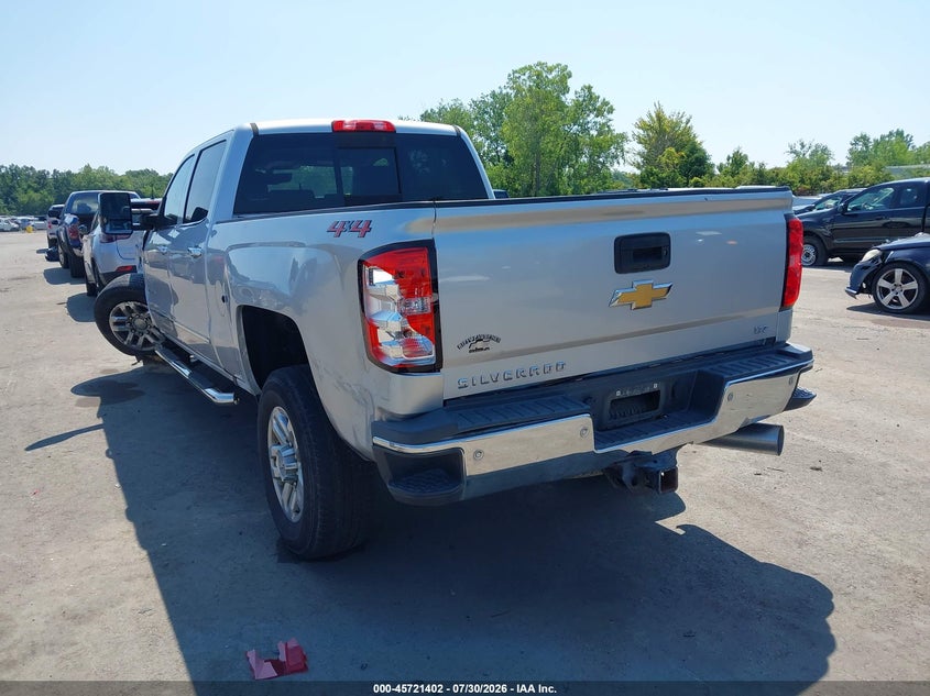 Vin: 1gc1kwey2jf234770, lot: 46220084, chev silverado 2500 hd lt ltz 20183