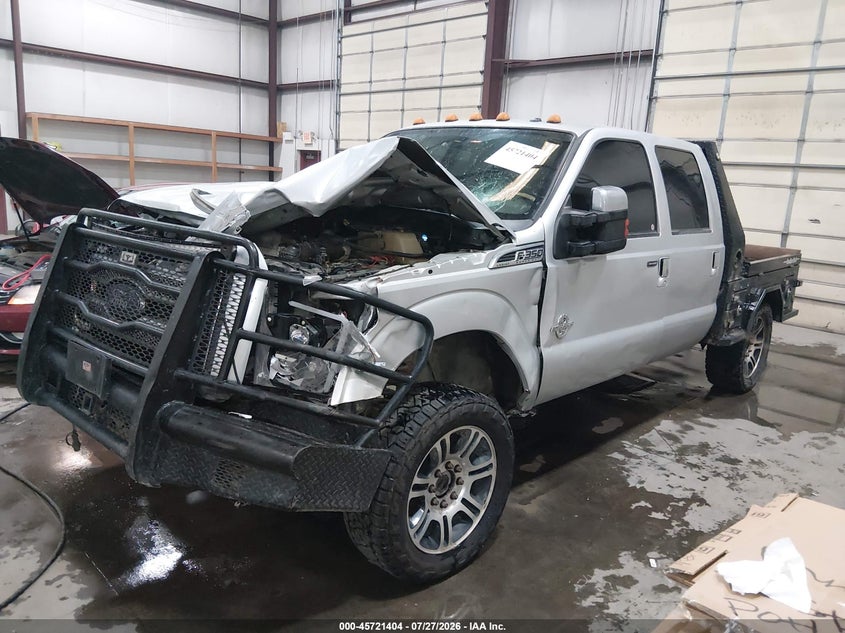 2016 Ford F350, Front End, IAAI, VIN 1FT8W3BT3GEB57321 — photo 2