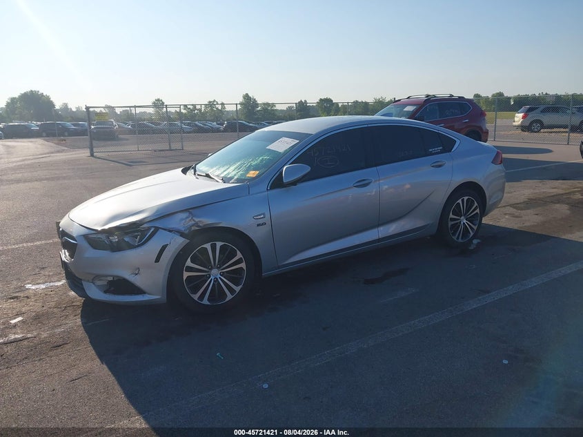 Vin: w04gm6sx0k1070217, lot: 46220103, buick regal sportback preferred ii 20192