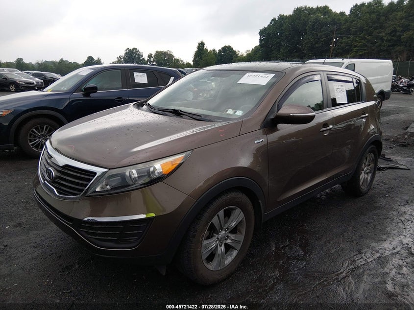 Vin: kndpbca21c7293820, lot: 46220104, kia sportage lx 20122