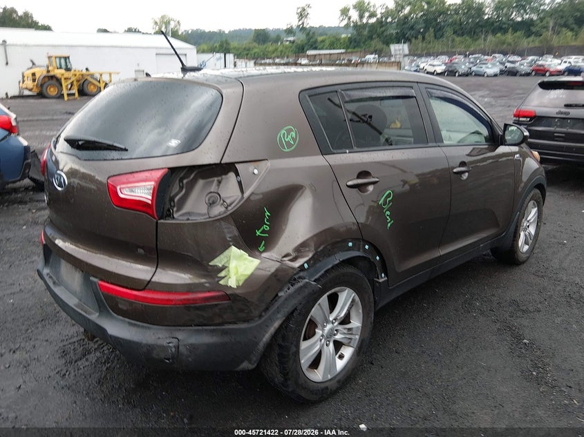 Vin: kndpbca21c7293820, lot: 46220104, kia sportage lx 20124