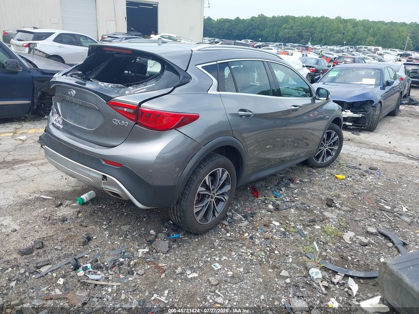 Vin: sjkch5cr0ha029756, lot: 46220106, infiniti qx30 luxury 20174