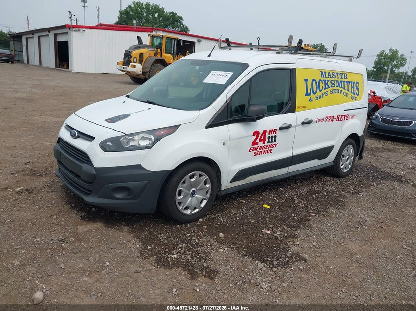 Vin: nm0ls7e79g1259299, lot: 46220110, ford transit connect xl 20162
