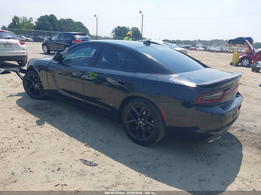 Vin: 2c3cdxbg8lh229129, lot: 46220116, dodge charger sxt rwd 20203