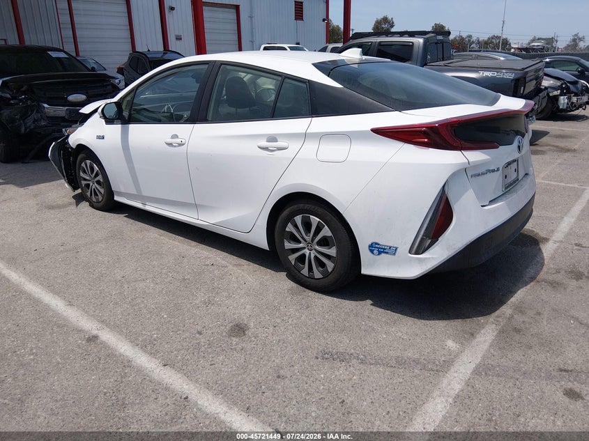 Vin: jtdkamfp3m3168849, lot: 46220131, toyota prius prime le 20213