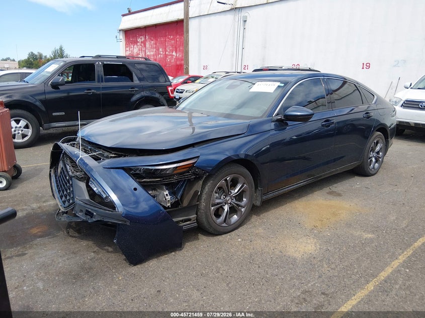 Vin: 1hgcy2f64ra026333, lot: 46220141, honda accord hybrid ex-l 20242