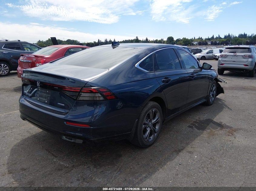 Vin: 1hgcy2f64ra026333, lot: 46220141, honda accord hybrid ex-l 20244