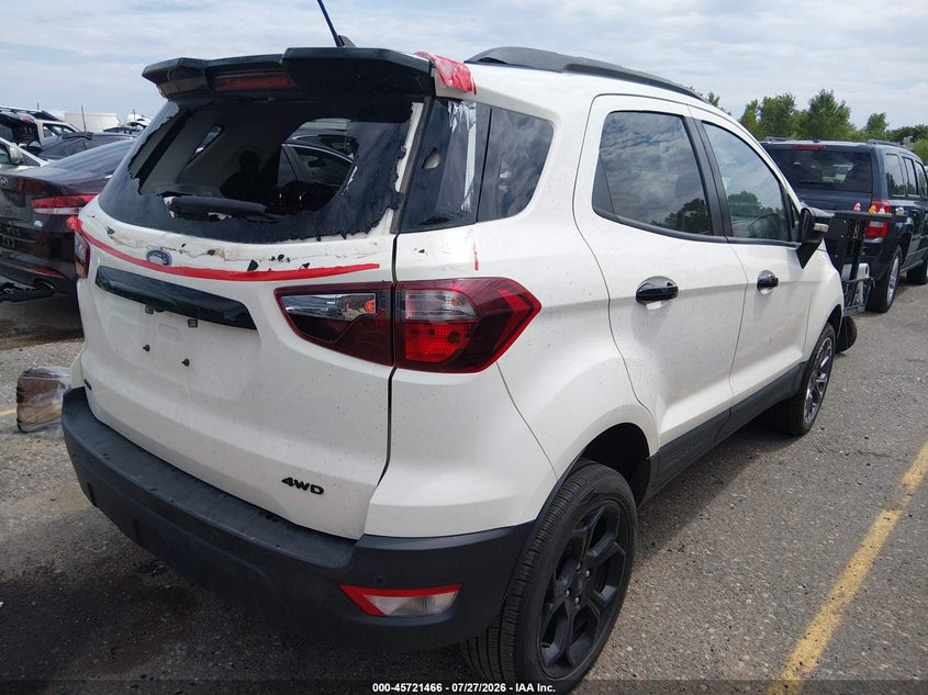 Vin: maj6s3jl9mc396793, lot: 46220148, ford ecosport ses 20214
