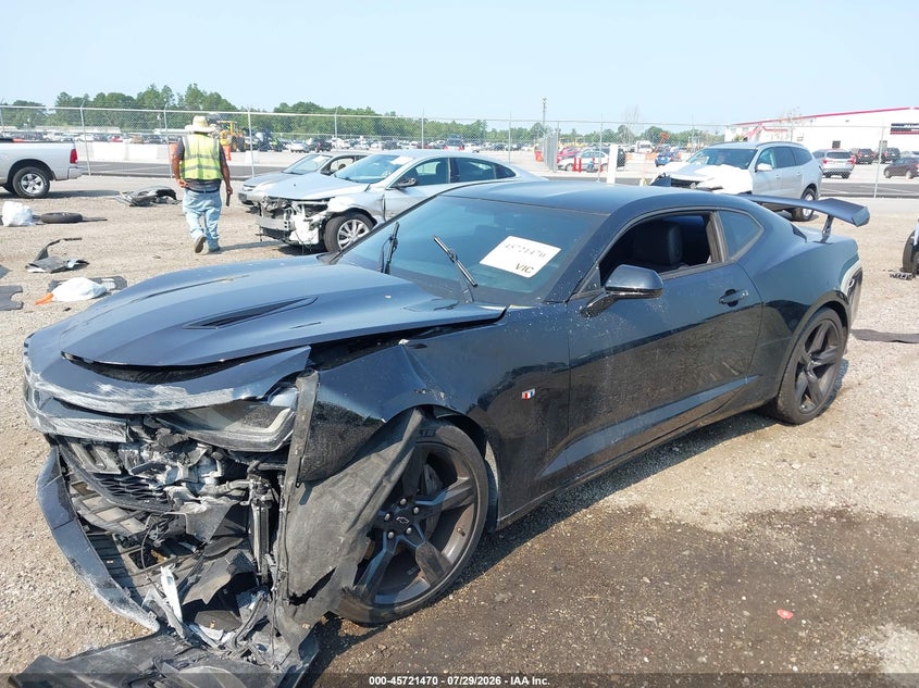 Vin: 1g1fh1r7xh0113581, lot: 46220152, chevrolet camaro 2ss 20172