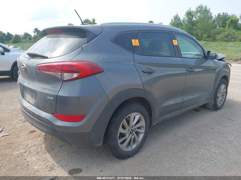 Vin: km8j3ca49gu074014, lot: 46220159, hyundai tucson se 20164