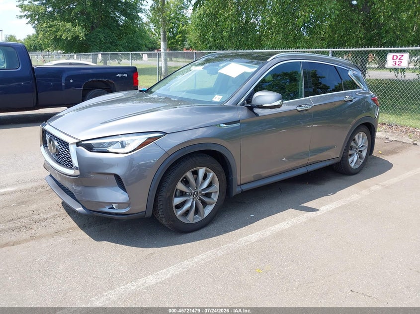 Vin: 3pcaj5cb0mf113644, lot: 46220161, infiniti qx50 essential awd 20212