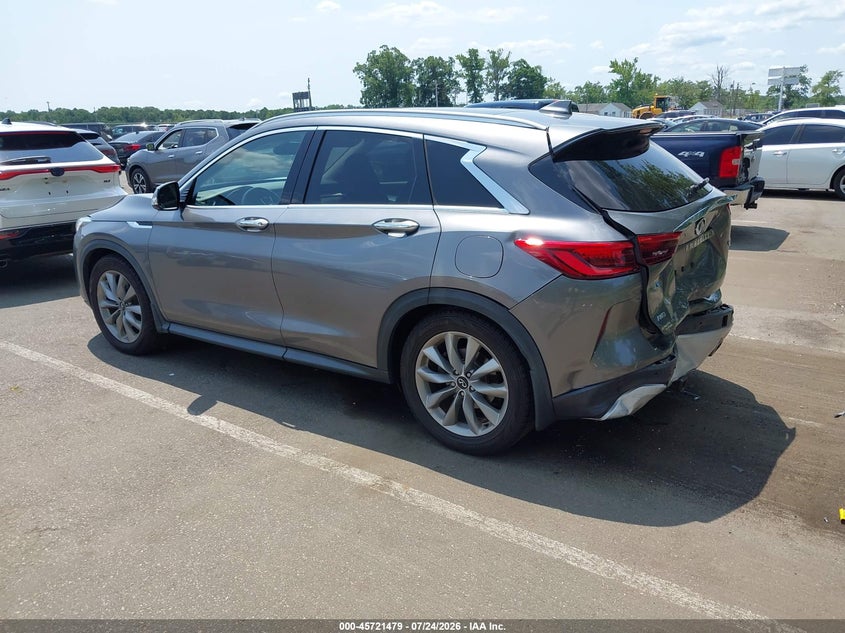 Vin: 3pcaj5cb0mf113644, lot: 46220161, infiniti qx50 essential awd 20213