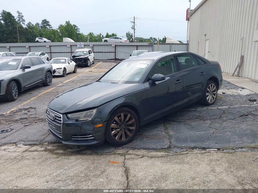 Vin: waugmaf47hn071551, lot: 46220175, audi a4 2.0t ultra premium 20172