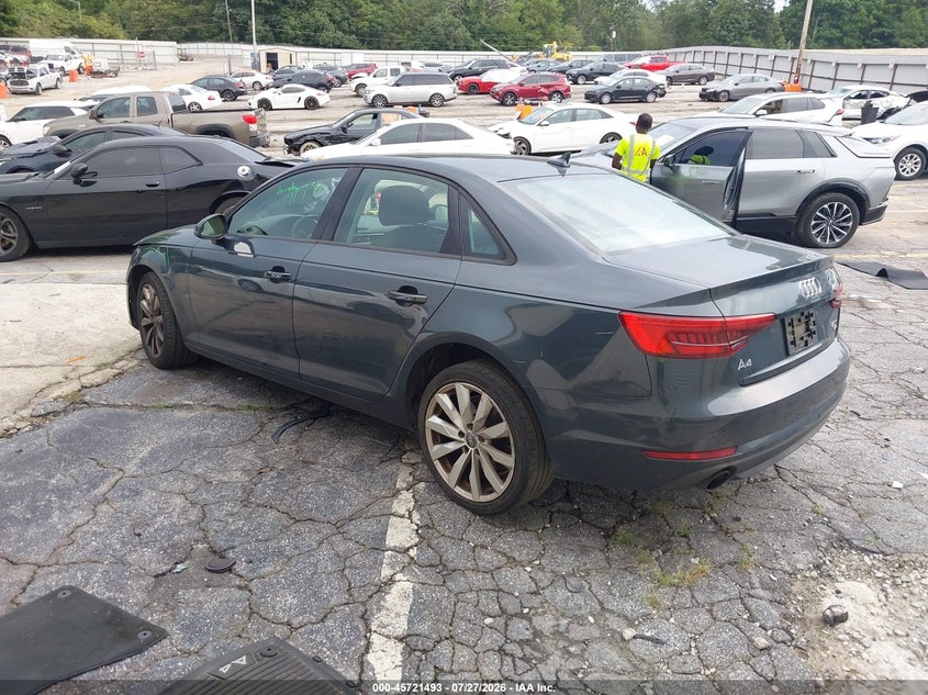 Vin: waugmaf47hn071551, lot: 46220175, audi a4 2.0t ultra premium 20173