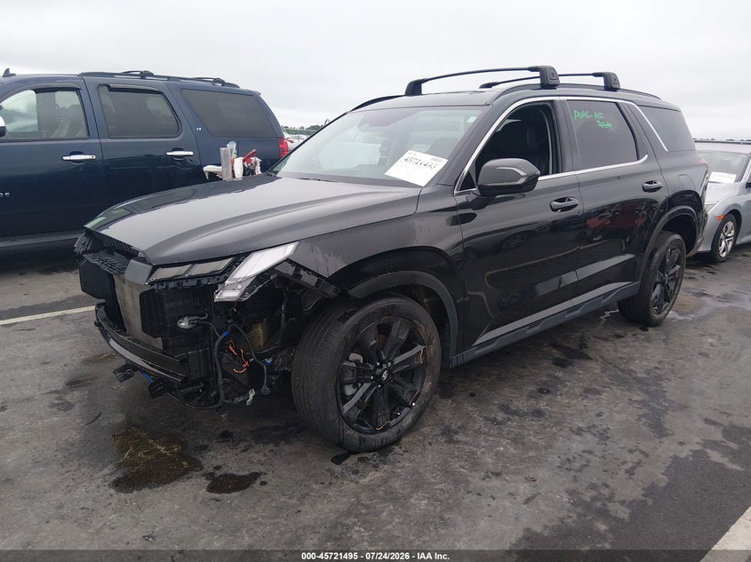 Vin: km8r3dge2pu542500, lot: 46220177, hyundai palisade xrt 20232