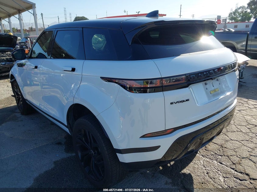 Vin: salzp2fx1ph222005, lot: 46220178, land rover range rover evoque se 20233