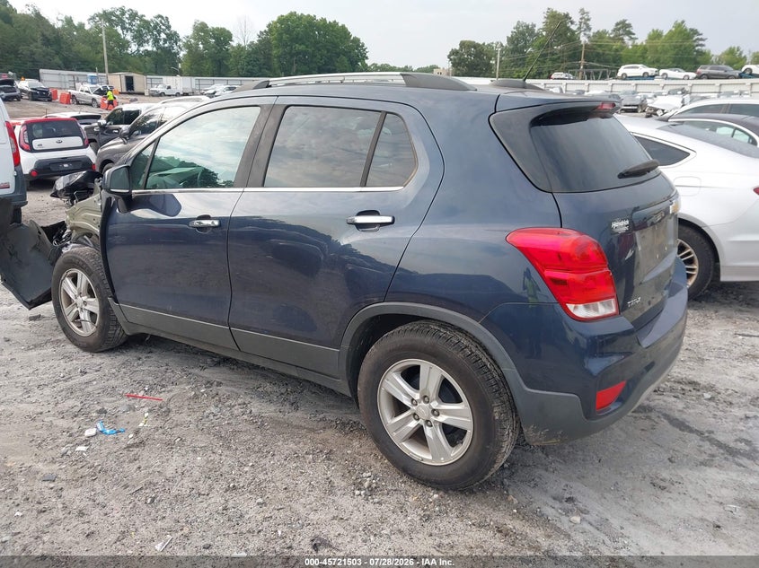 Vin: 3gncjlsb2kl299384, lot: 46220185, chevrolet trax lt 20193