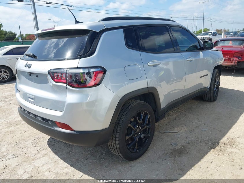 Vin: 3c4njdbn2st580277, lot: 46220189, jeep compass latitude 4x4 20254