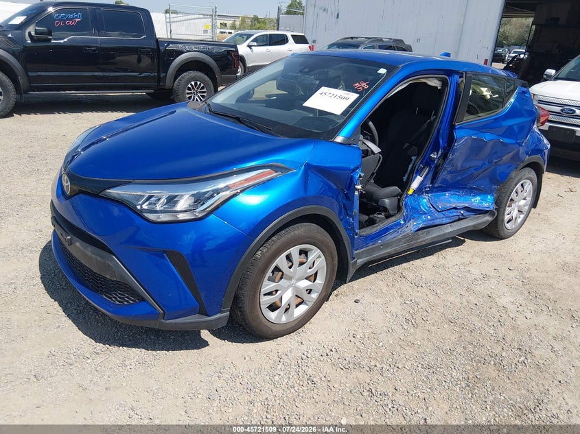 Vin: jtnkhmbx1l1076243, lot: 46220191, toyota c-hr le 20202