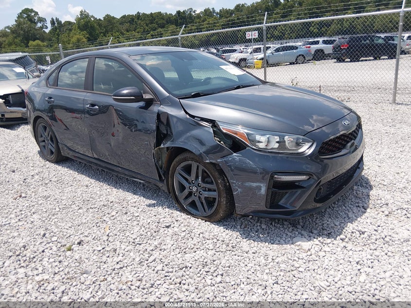Vin: 3kpf34ad9le251332, lot: 46220195, kia forte gt-line 20201