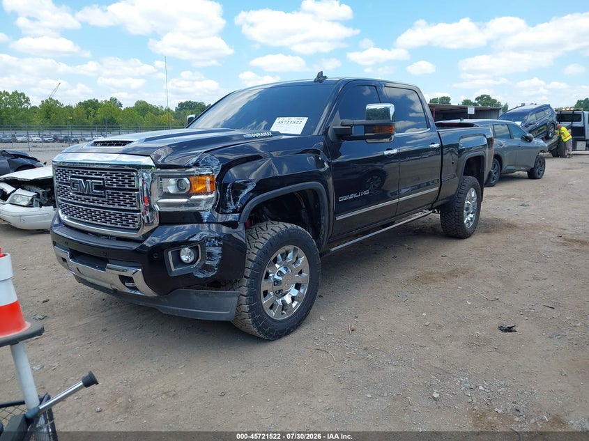 Vin: 1gt12sey6kf222616, lot: 46220204, gmc sierra 2500hd denali 20192