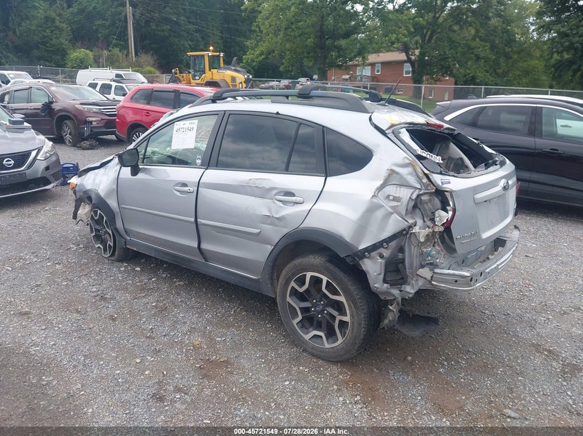 Vin: jf2gpabc8h8221402, lot: 46220231, subaru crosstrek 2.0i premium 20173