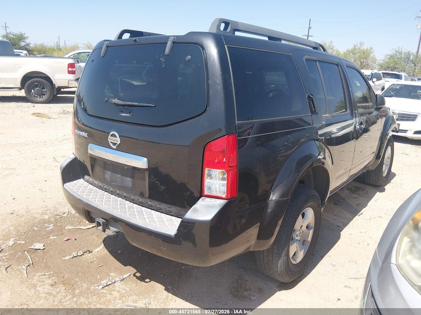 Vin: 5n1ar1nnxbc602647, lot: 46220247, nissan pathfinder s 20114