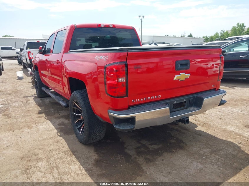 Vin: 3gcukrec6hg260199, lot: 46220266, chevrolet silverado 1500 lt 20173
