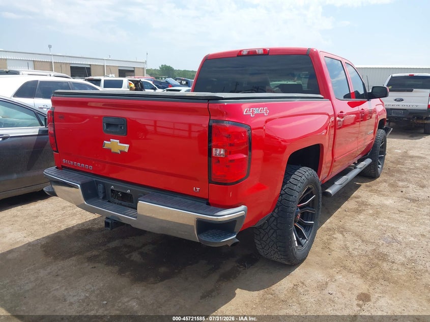 Vin: 3gcukrec6hg260199, lot: 46220266, chevrolet silverado 1500 lt 20174