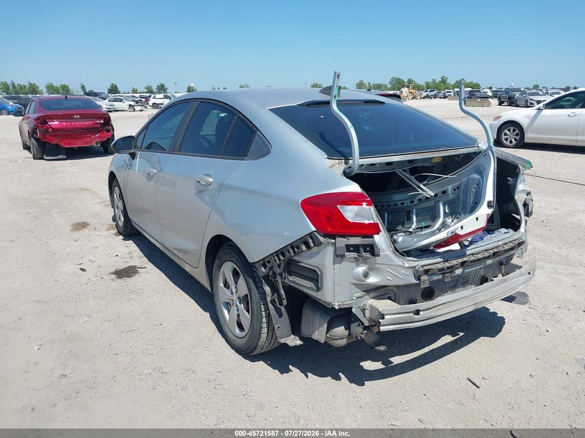 Vin: 1g1bc5sm0g7299268, lot: 46220269, chevrolet cruze ls auto 20163