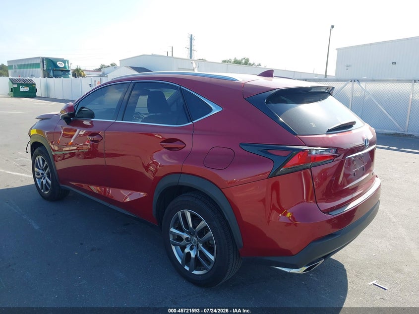 Vin: jtjyarbz3f2015179, lot: 46220275, lexus nx 200t 20153