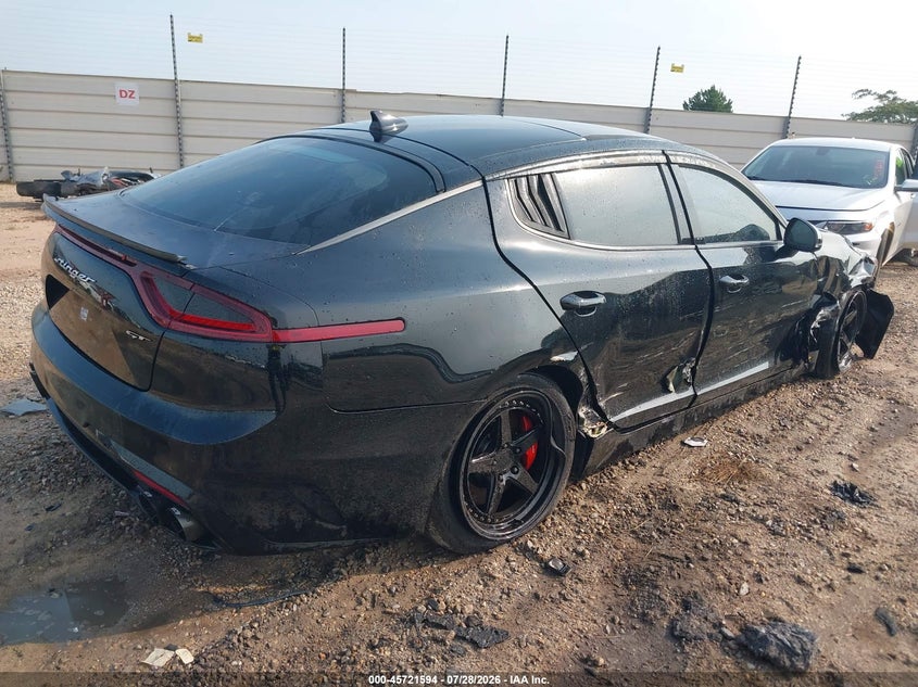 Vin: knae55lc2l6081494, lot: 46220276, kia stinger gt2 20204