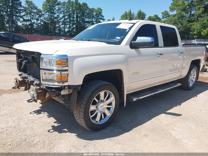 Vin: 3gcuktec5eg383484, lot: 46220277, chevrolet silverado 1500 high country 20142