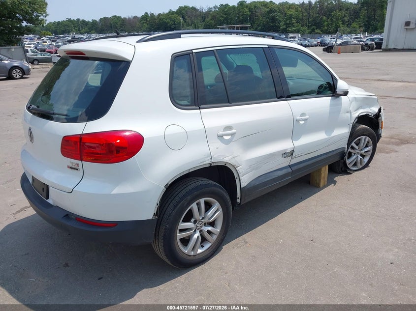 Vin: wvgbv7ax2gw558062, lot: 46220279, volkswagen tiguan s 20164