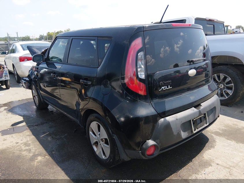 Vin: kndjn2a2xe7048119, lot: 46220286, kia soul 20143
