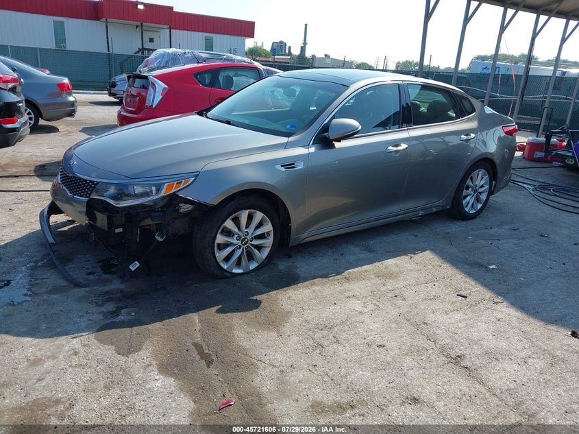 Vin: 5xxgu4l37jg227475, lot: 46220288, kia optima ex 20182