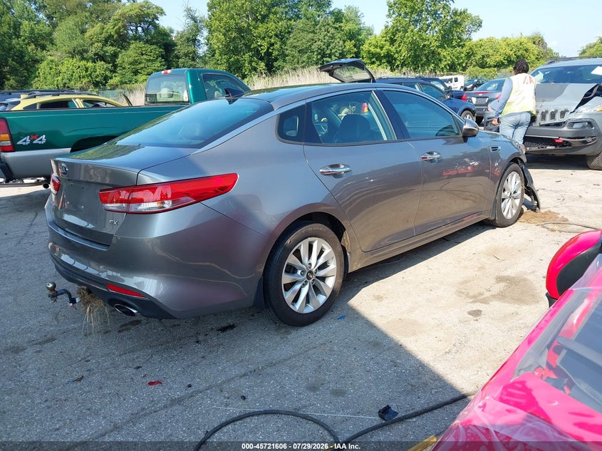 Vin: 5xxgu4l37jg227475, lot: 46220288, kia optima ex 20184