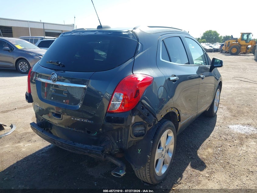 Vin: kl4cjasb4gb562054, lot: 46220292, buick encore 20164