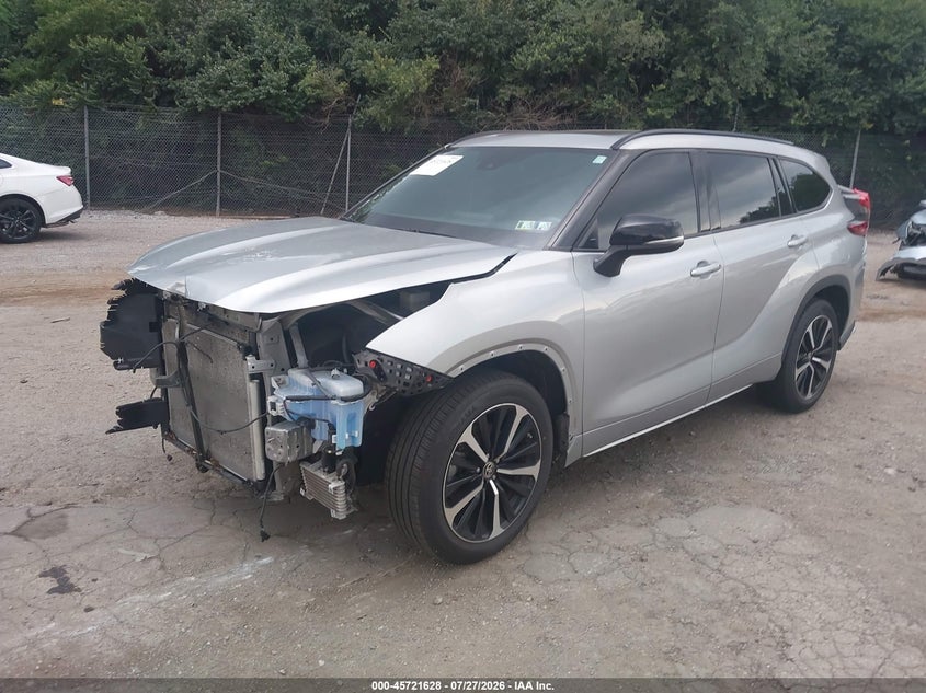 Vin: 5tdlzrbh4ns213693, lot: 46220310, toyota highlander xse 20222