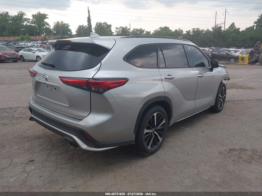 Vin: 5tdlzrbh4ns213693, lot: 46220310, toyota highlander xse 20224