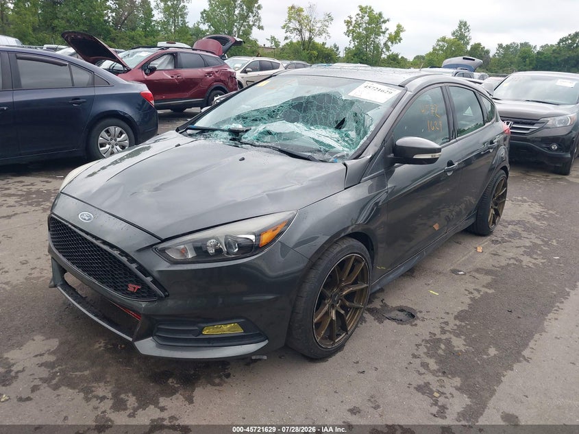 Vin: 1fadp3l92fl251950, lot: 46220311, ford focus st 20152