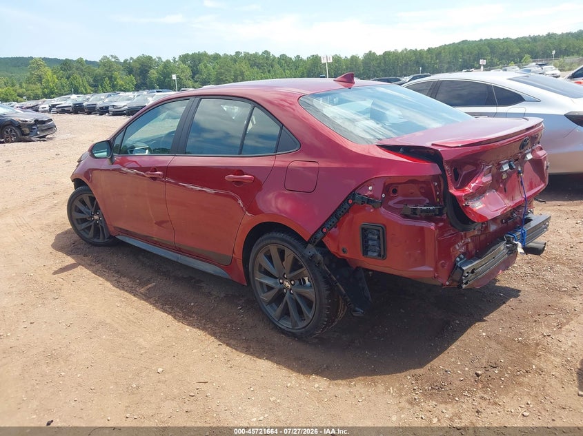 Vin: 5yfs4mce7sp235127, lot: 46220346, toyota corolla se 20253