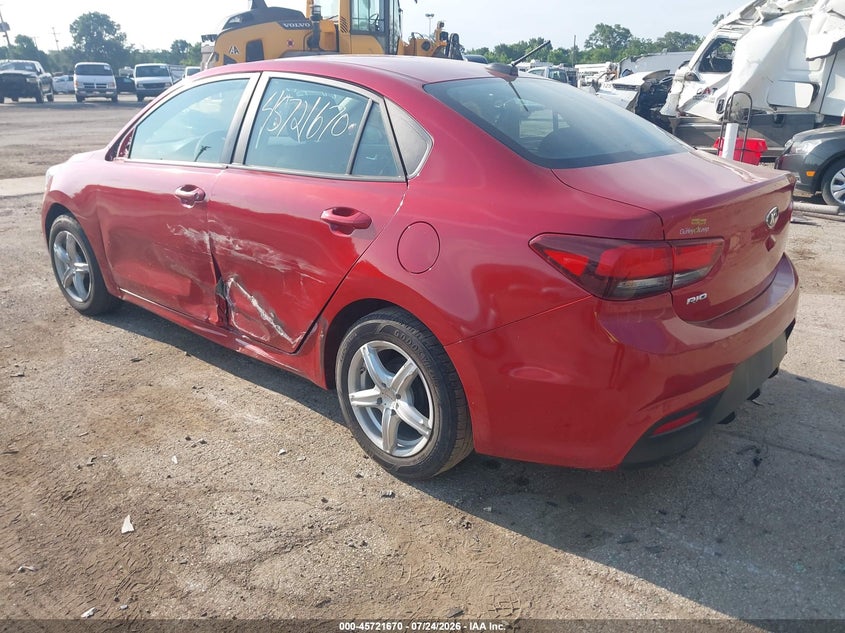 Vin: 3kpa24adxle299662, lot: 46220352, kia rio s 20203
